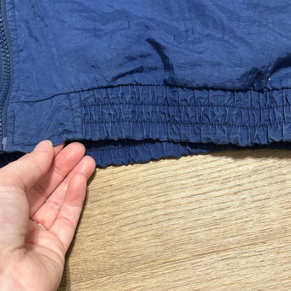 Vintage Wilson Colorblock 90’s Shades of Blue Zip-Up Jacket - Picture 2 of 11